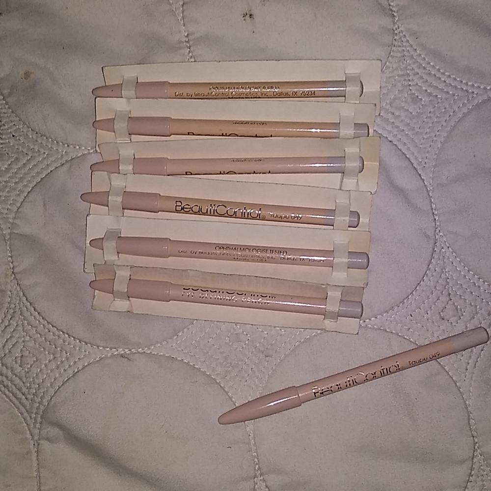 BeautiControl 6 Taupe Eye Defining Pencils